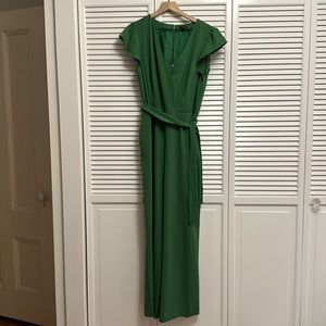 Ann Taylor Factory one-piece pantsuit. Green. Size 12.
